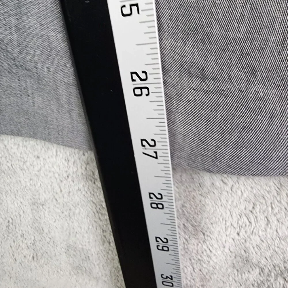 Mens Gray Express Photographer Dress Pants Cotton Stretch Size 32X30